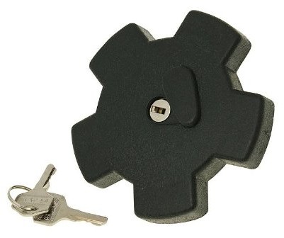 Bike Equipment Pokrywa na zbiornik na z zamkiem zapewnia Zündapp, Kreidler (38 mm króćcem do napełniania) MS 90552