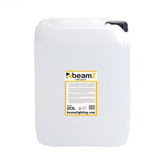 Beamz Bubble Liquid, płyn do produkcji baniek mydlanych, ekologiczny, 20 litrów Sky-160.689