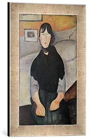 kunst für alle Druk artystyczny Amedeo Modigliani Young Woman of the People, druk artystyczny / plakat artystyczny x cm, 30x40 amz333d5148565e4651-30x40-617