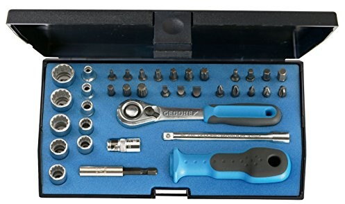 GEDORE Gedore D 20 KAU-20 zestaw kluczy nasadowych 1/4
