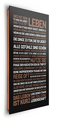 REINDERS to jest Twoim życiem...  obraz na ścianę 60 x 90 cm 27390