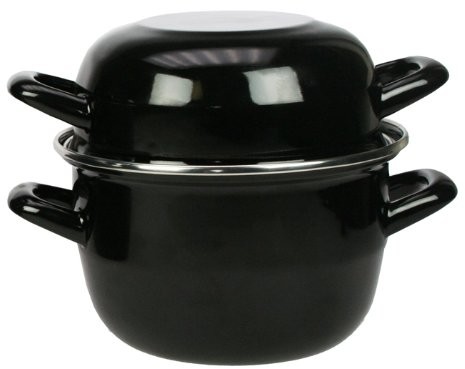 Util'Home Sortez le contenu de l'enveloppe 'home 3645567 garnek, chromowany krawędzi, 18 cm, w kolorze czarnym 3645567