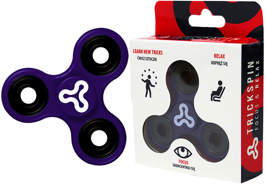 TrickSpin Fidge Spinner 695 łożysk kulkowych Purpl