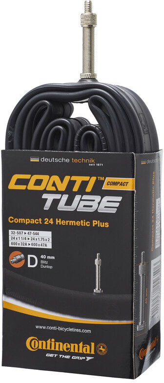 Continental Dętka Compact 24 hermetyczna Plus Tuba AV 40mm 2020 Dętki 1810.507.32.30