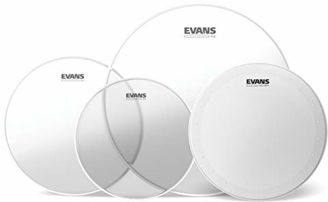 Evans G2 Clear Fusion Pack (25,5 cm, 30,5 cm, 35,5 cm) z 35,7 cm HD suchy wak EPP-G2HDD-F