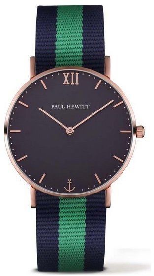 Paul Hewitt Zegarek Unisex PH-SA-R-ST-B-NG-20 ( 39 mm) S0352077