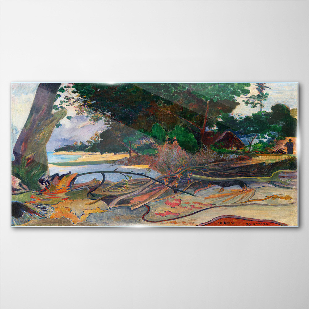 PL Coloray Obraz na Szkle Te baruo Gauguin 140x70cm