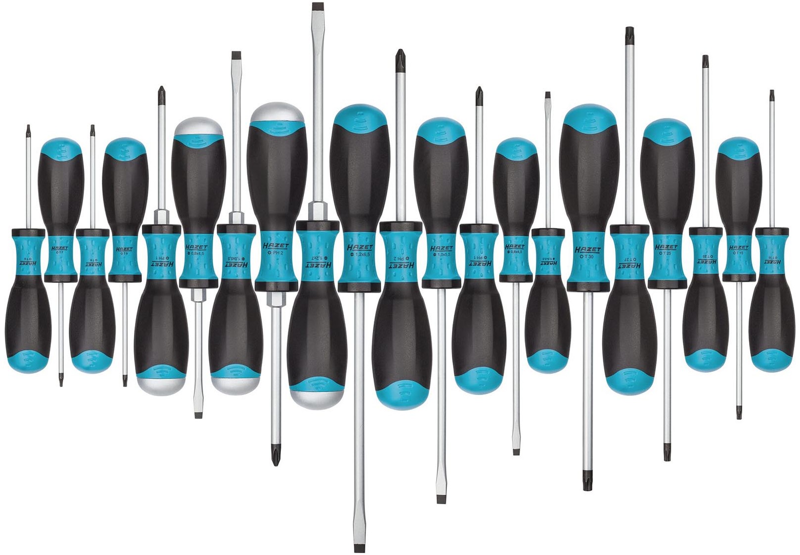 HAZET Zestaw wkrętaków 21 elementów płaski/krzyżakowy/Torx 810SPC/21