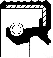 CORTECO Pierścień uszczelniający, okładzina hamulcowa CORTECO 01031712B