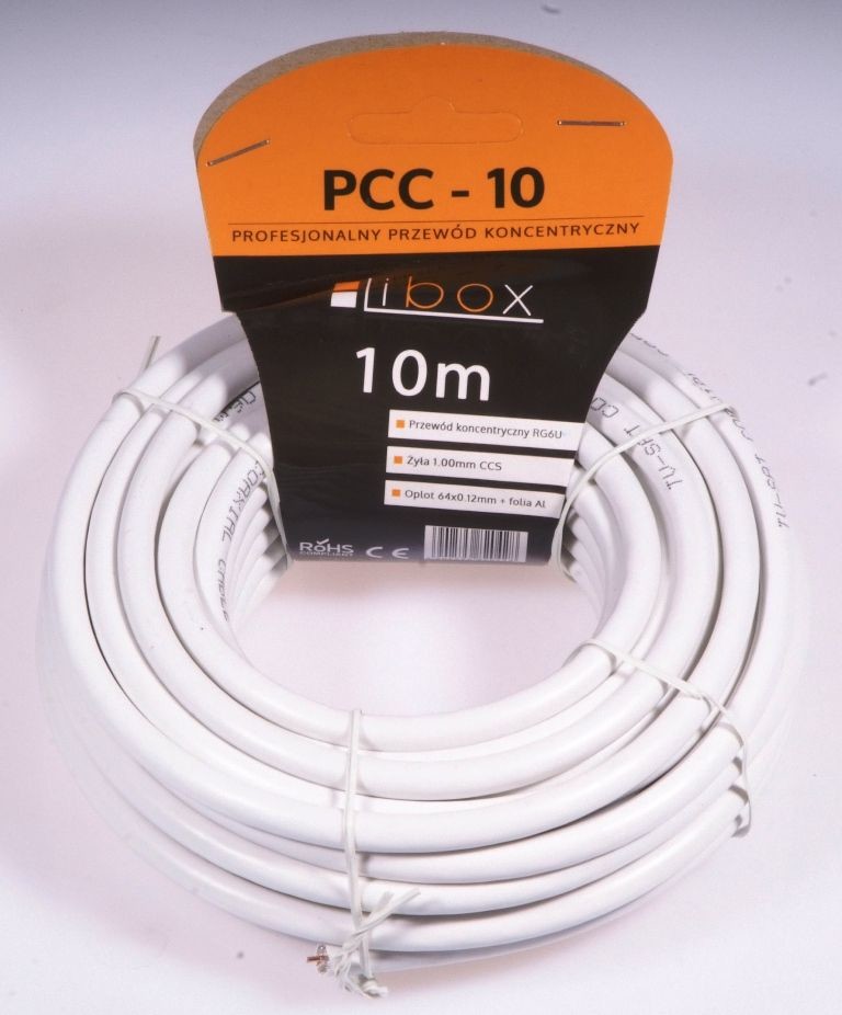 Libox Kabel Kabel ant RG6 10m PCC10 PCC10