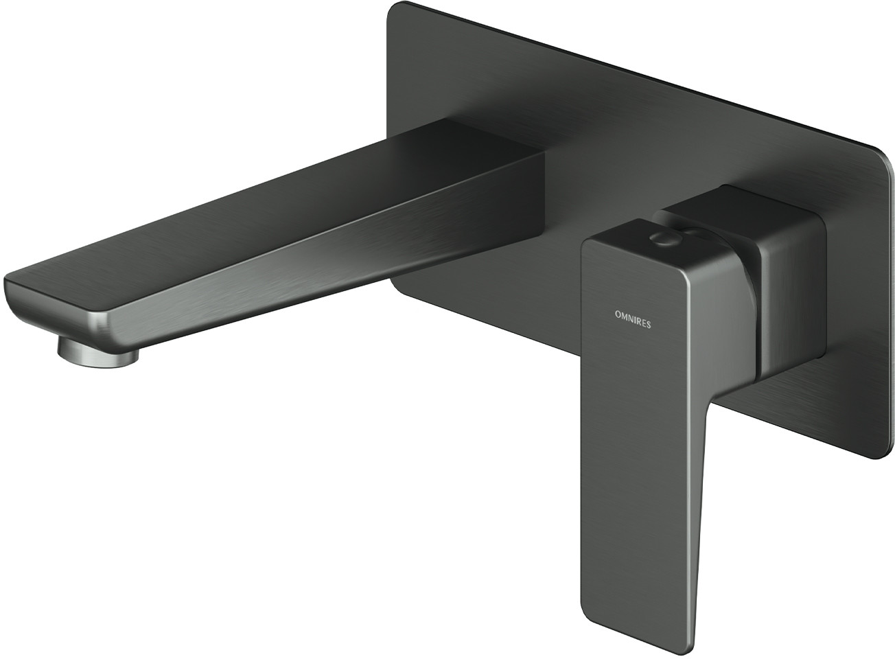 Omnires Parma bateria umywalkowa podtynkowa grafit PM7415GR