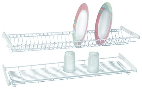 Casabriko casabriko stojak na talerze Wbudowany, nierdzewna lakierowany, biały, Bianco, 60 cm 50356