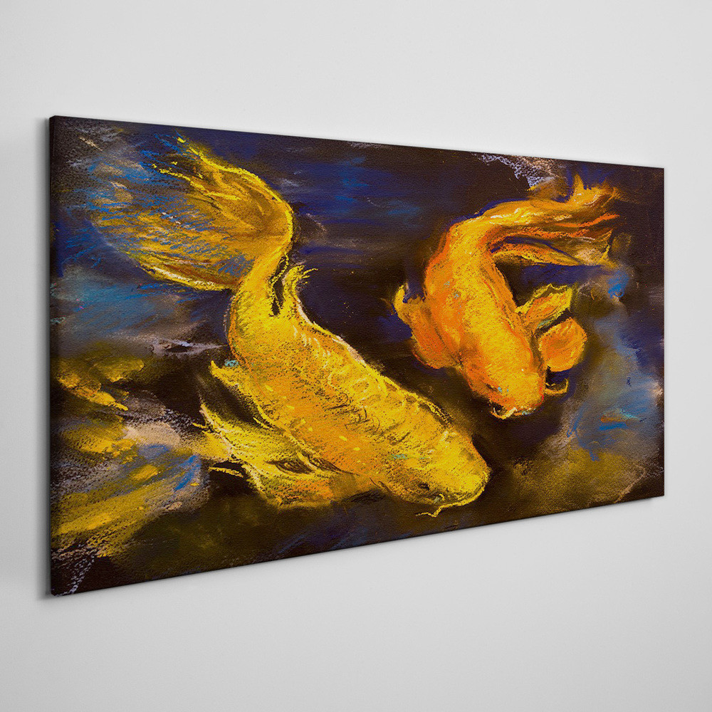 PL Coloray Obraz Canvas Zwierzęta Ryby 140x70cm