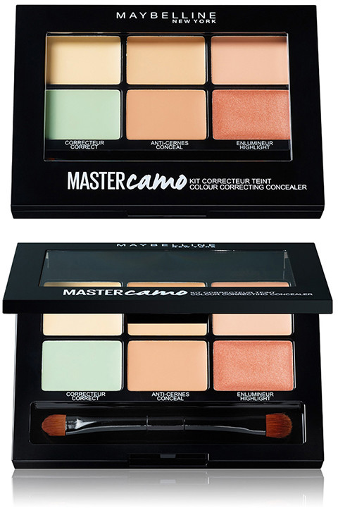 Maybelline MAYBELLINE MASTER Paletka korektorów do twarzy 6x1g 0000052255