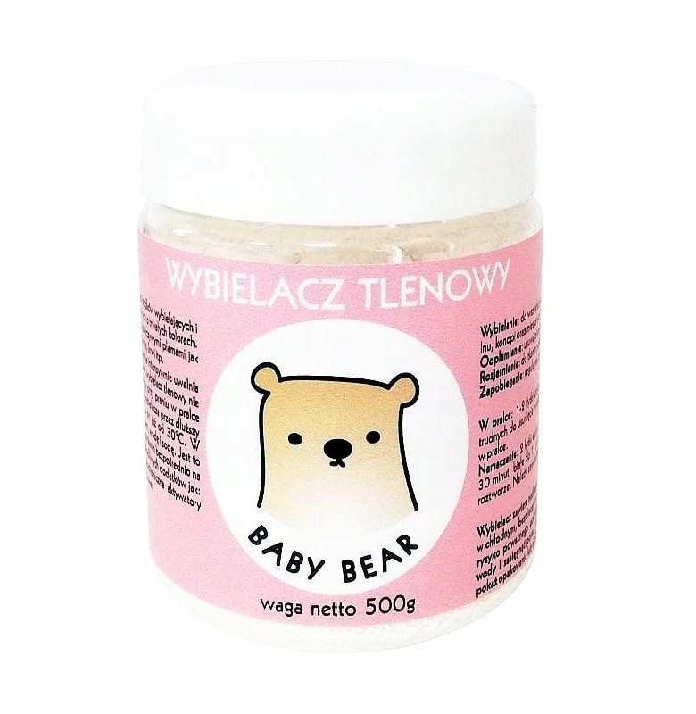Baby Bear Naturalny wybielacz tlenowy 0,5 kg Hit