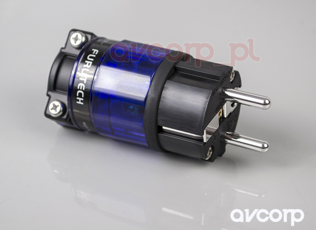 Furutech FI-E11-N1 (R) - wtyk Schuko (EU) Wtyk schuko FI-E11-N1 (R) (MKN22PL/A)