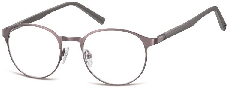 Sunoptic Okulary oprawki okrągłe stalowe 998C