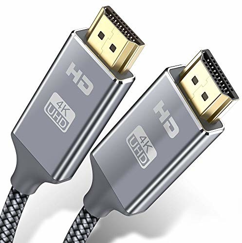 Snowkids Kabel HDMI 4K, 2 m HDMI Ultra High Speed, 18 Gb/s, kabel HDMI 2.0 0,9 m kabel HDMI szary .