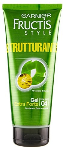 Garnier Żel Fructis Tubo strutturante 4 Extra Forte 200 ml.  żel do włosów C5093901