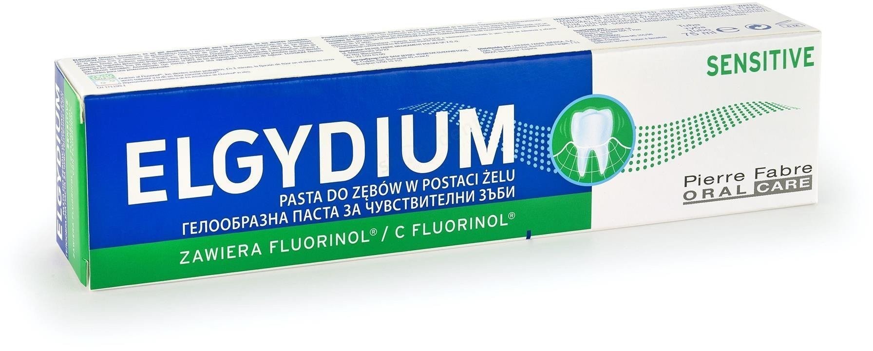 Elgydium ELGYDIUM Sensitive - Pasta do zębów wrażliwych 75ml