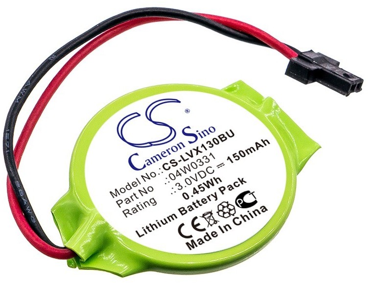 Cameron Sino Lenovo ThinkPad 13 04W0331 150mAh 0.45Wh Lithium 3.0V Cameron Sino)