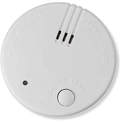 Nemaxx 3 X czujka nemaxx Mini FL2 detektor dymu  wysokiej jakości i zapewniająca dyskrecję Mini Brand czujka ognia instalacja czujki dymu z baterią litową  zgodnie z normą DIN EN 14604 + 3 X nemaxx magnes mo