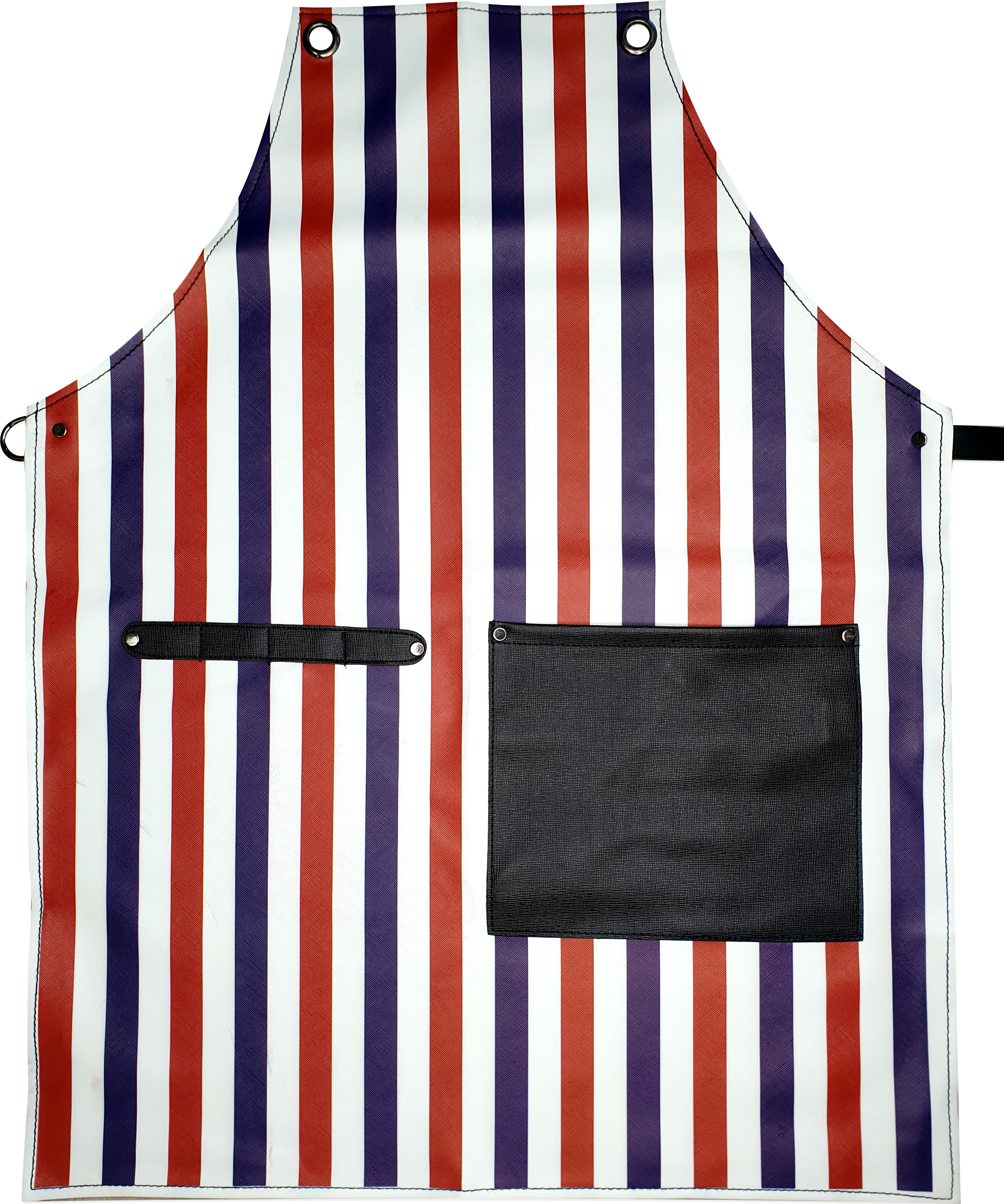 Profesjonalny Fartuch Ochronny Nylonowy Barberski Stripes 1444A