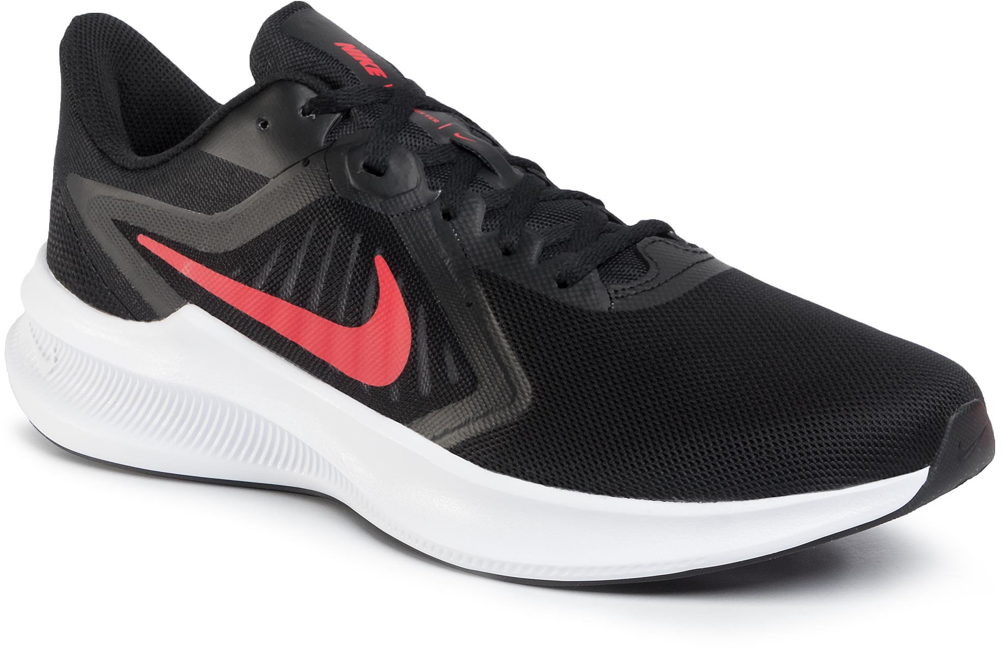 Nike Buty Downshifter 10 CI9981 006 Black/University Red/White