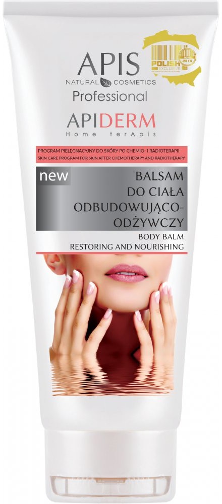 Apis Professional Apiderm Balsam do ciała odbudowująco-odżywczy po chemio- i radioterapii 200 ml