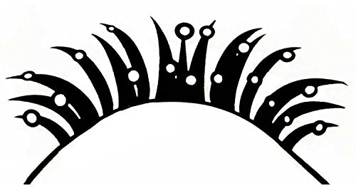 Eulenspiegel 003190  papier-rzęsy, Savannah  czarna 3190