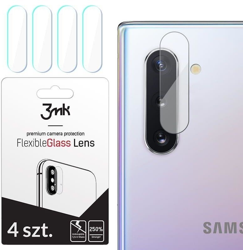 3MK Szkło Hybrydowe Camera Lens Samsung Galaxy Note 10 na oczko aparatu FD-13600-0