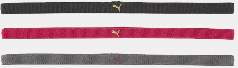 PUMA Opaska sportowa Puma 3 PACK