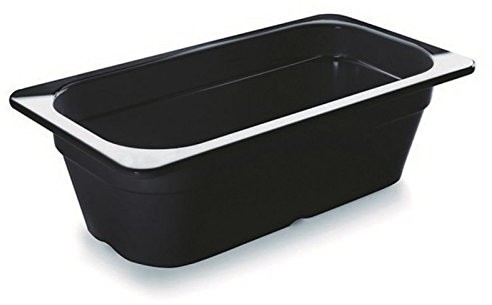 Lacor 66365j czarnym GN-behalter Melamine GN 1/3 X 65 mm, melamina, czarna, 33 x 18 x 7 cm 66365J