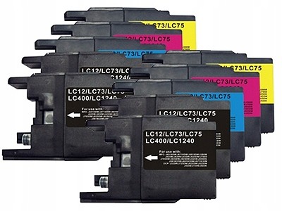 10x Tusze Do Brother MFC-J6710 MFC-J6710D XL