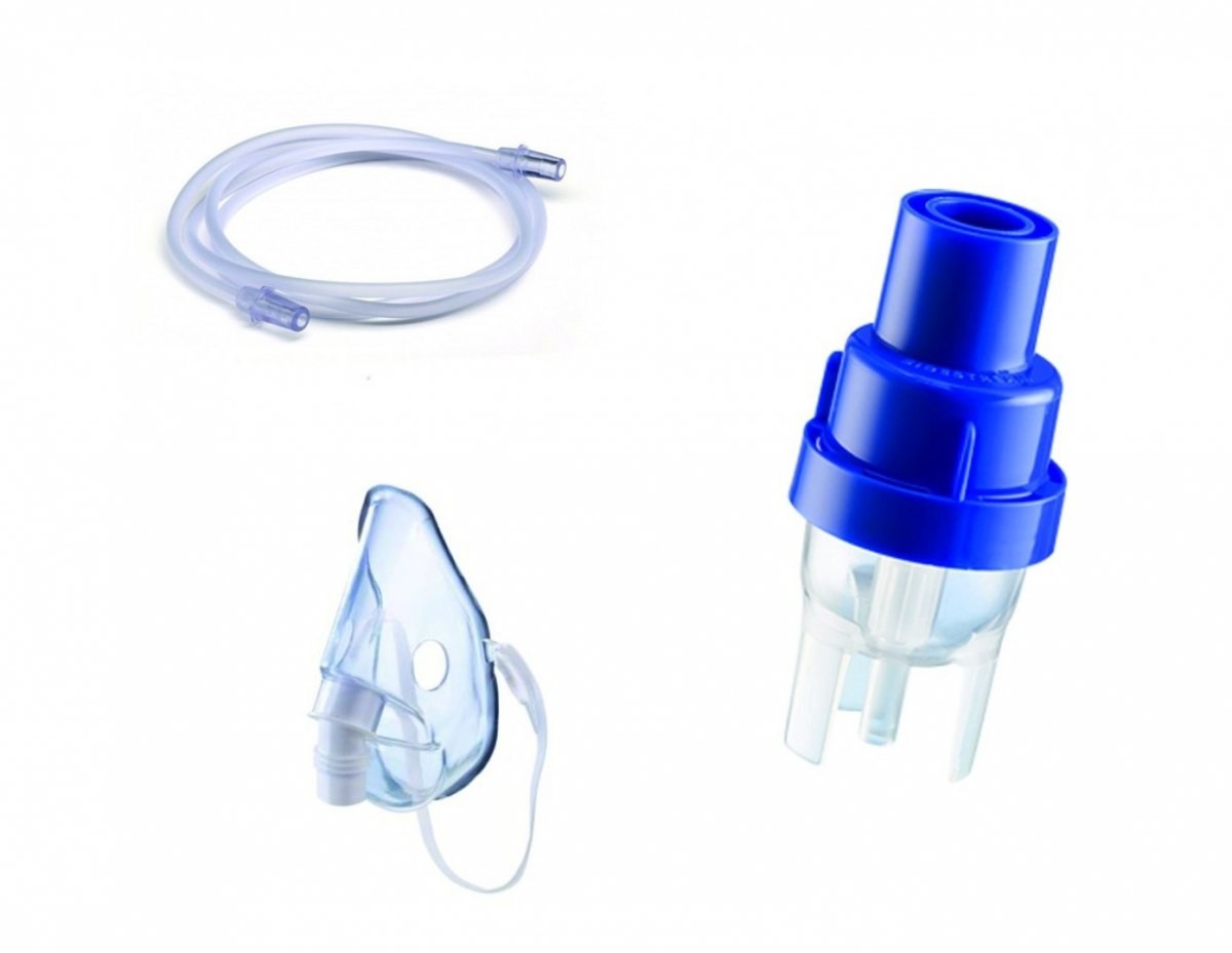 Zdjęcia - Inhalator (nebulizator) Philips Respironics Zestaw Sidestream-4446 z duża maska Akcesoria do inhal 