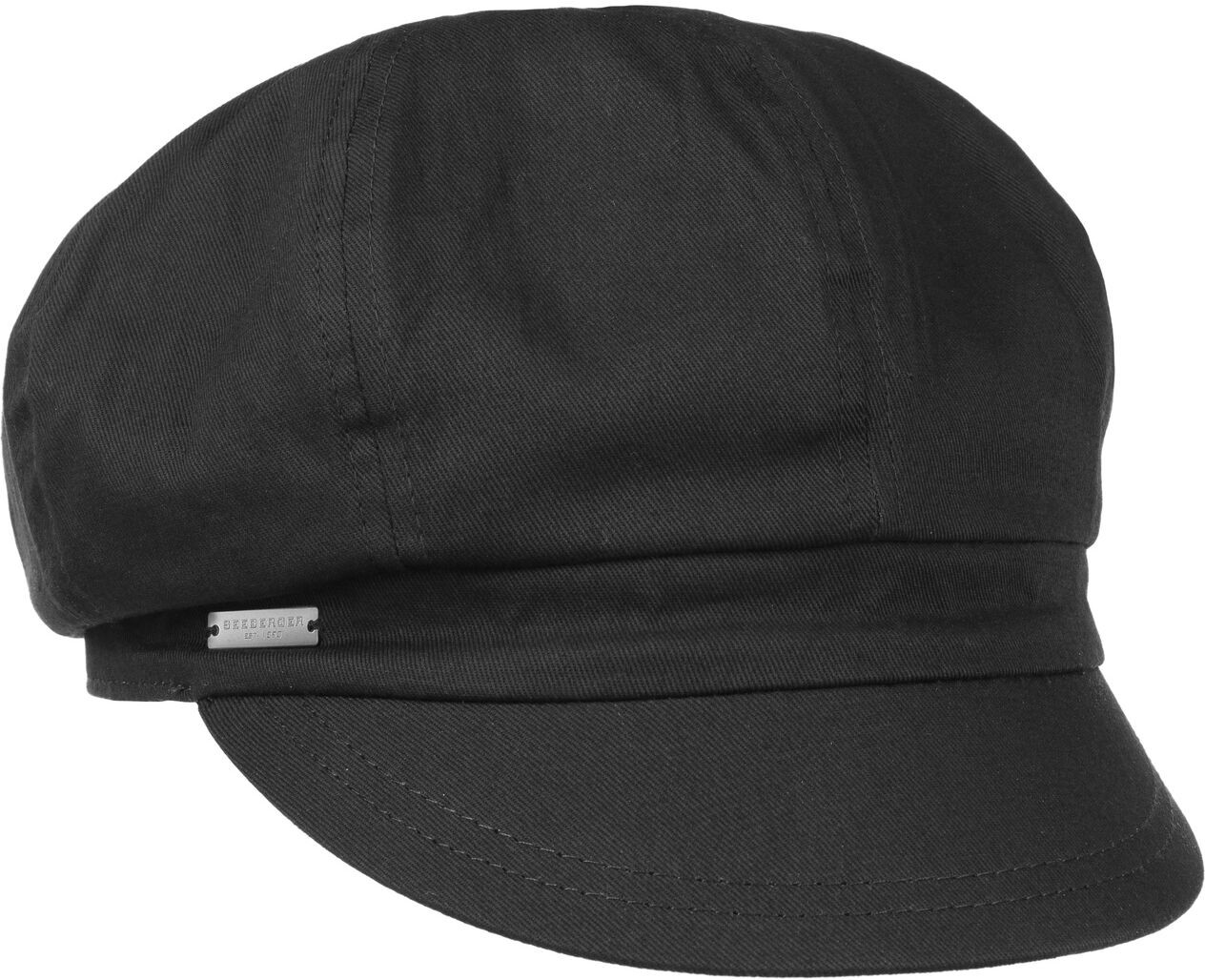 Seeberger Czapka Kaszkiet Azalee by czarny, One Size