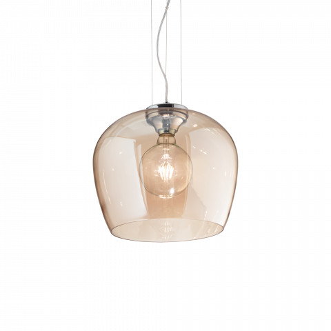 Ideal Lux Lampa wisząca Blossom 241524 pojedyńcza oprawa świetlna w kolorze złota 241524