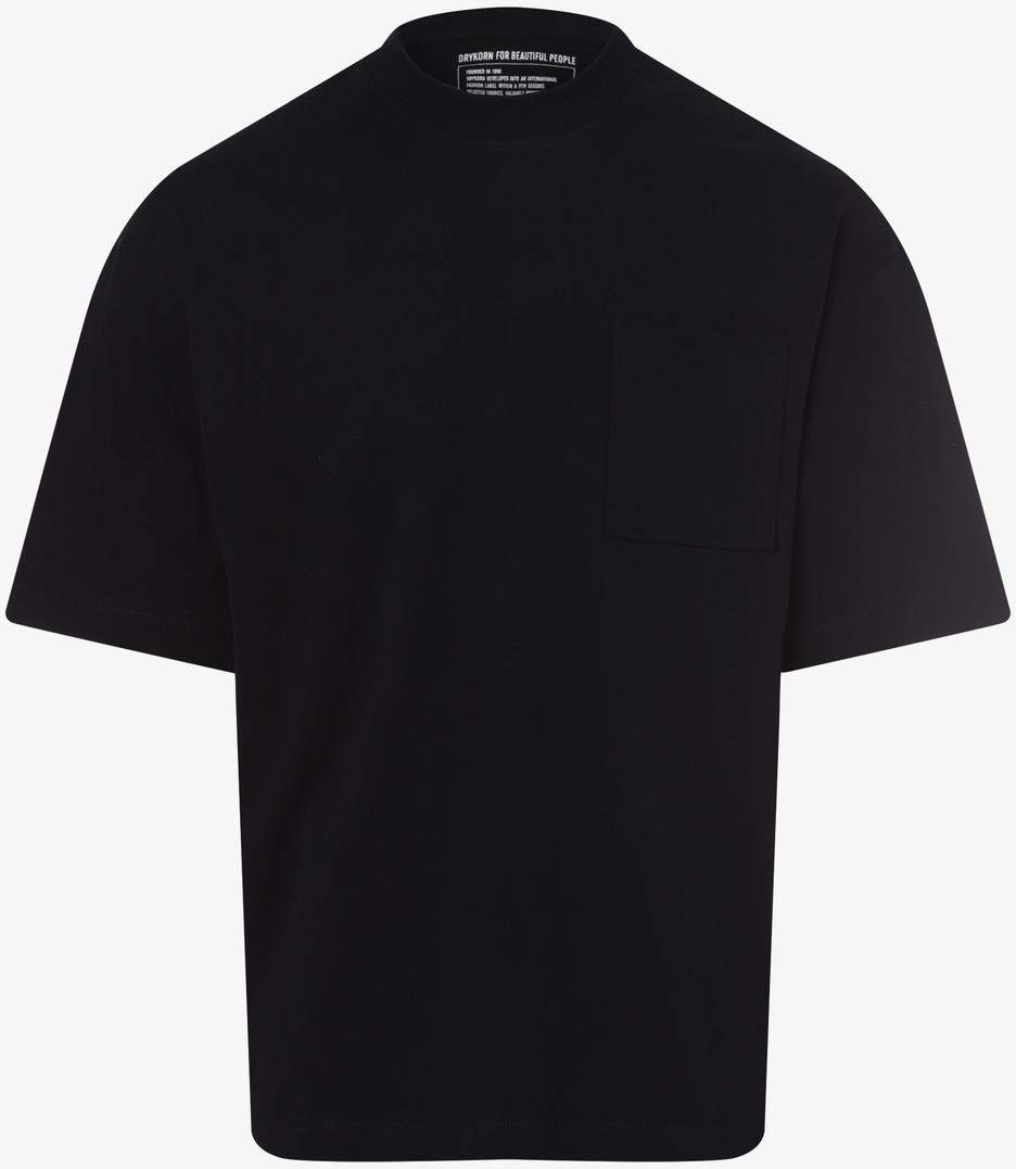 Drykorn Drykorn - T-shirt męski  Bruce, czarny