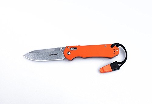 Ganzo GANZO nóż kieszonkowy nóż, pomarańczowa, jeden rozmiar G7452-OR-WS