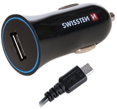 Swissten CL Zasilacz USB 1 A + Kabel 20110800 MicroUSB # Wpisz kod MDC5PL22 i uzyskaj dodatkowe 25 % rabatu na ten produkt promocja do 17.05.2020