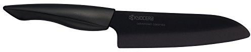 Kyocera KYOCERA ZK-110-BK-BK Shin noży do owoców i warzyw, ceramiki, czarna, 22,4 x 2,7 x 1,7 cm ZK-160-BK