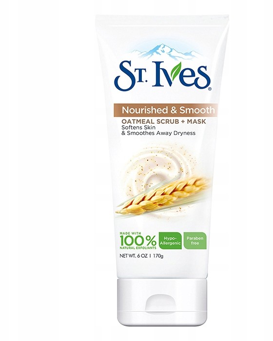 St Ives Nourish Smooth Peeling Naturalny Owsianka