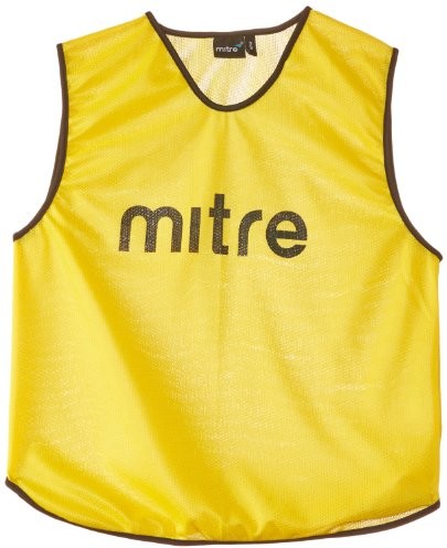 Mitre unisex Pro piłka nożna-Training kamizelki, Pro Training, żółty/czarny, dla dzieci T21503YAK-JNR