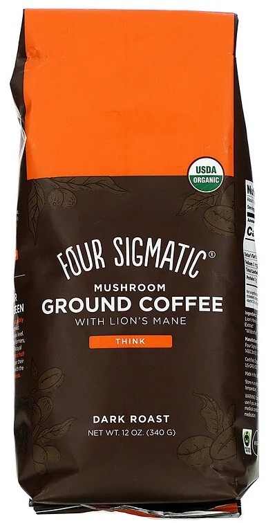 FOUR SIGMATIC Mushroom Ground Coffee (Kawa mielona z Lion's Mane) 340g