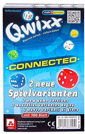 NSV - 4086 - QWIXX - Connected - dodatkowe bloki zestaw 2 szt. - gra w kostkę