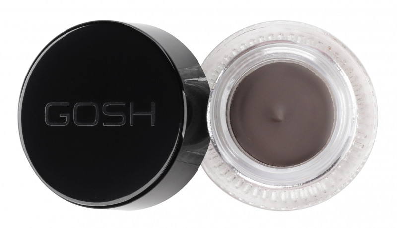 Gosh 3in1 HYBRID EYES - Kremowy cień, eyeliner i pomada w jednym - 006 BLACK GOS3EW03M