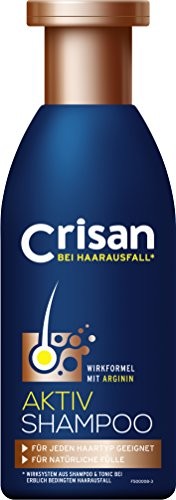 Crisan crisan Anti-odporność na system aktywny-szampon do włosów z L-arginina, 250 ML 500008