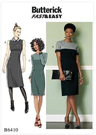 Butterick Patterns b6410 Butt erick wykrój do szycia, elegancka, Extra ekstrawagancko, modny B6410-A50