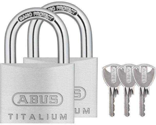 Abus Kłódka jarzmowa TITALIUM 727TI/40 TWINS