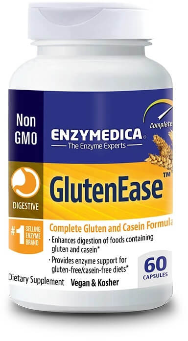 Enzymedica ENZYMEDICA GlutenEase (Nietolerancja Glutenu i Kazeiny) 60 Kapsułek